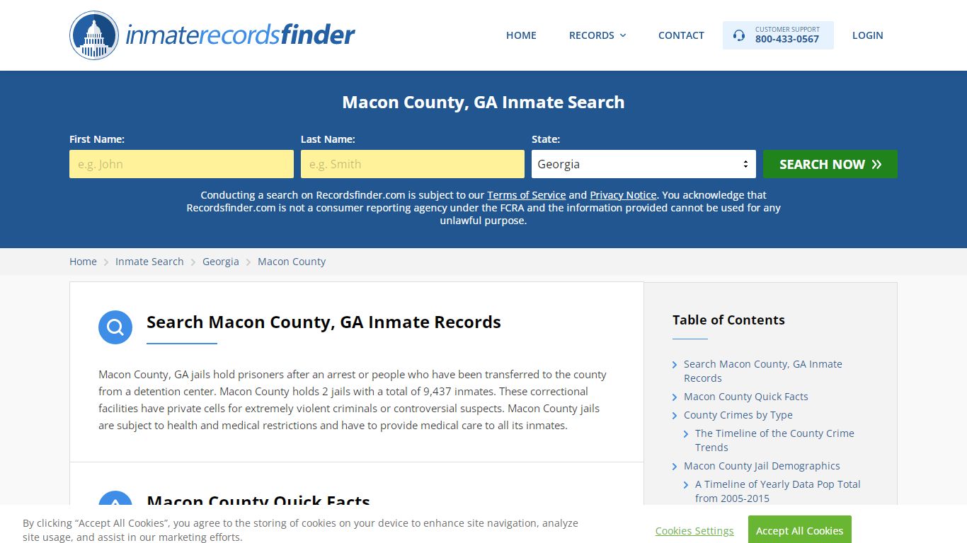 Macon County, GA Inmate Lookup & Jail Records Online